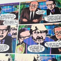 ORIGINAL ARTWORK: Brex, Lies & Videotape