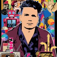 Portrait of Eduardo Paolozzi