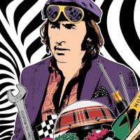 Portrait of Jackie Stewart