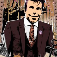 Portrait of Jimmy Reid