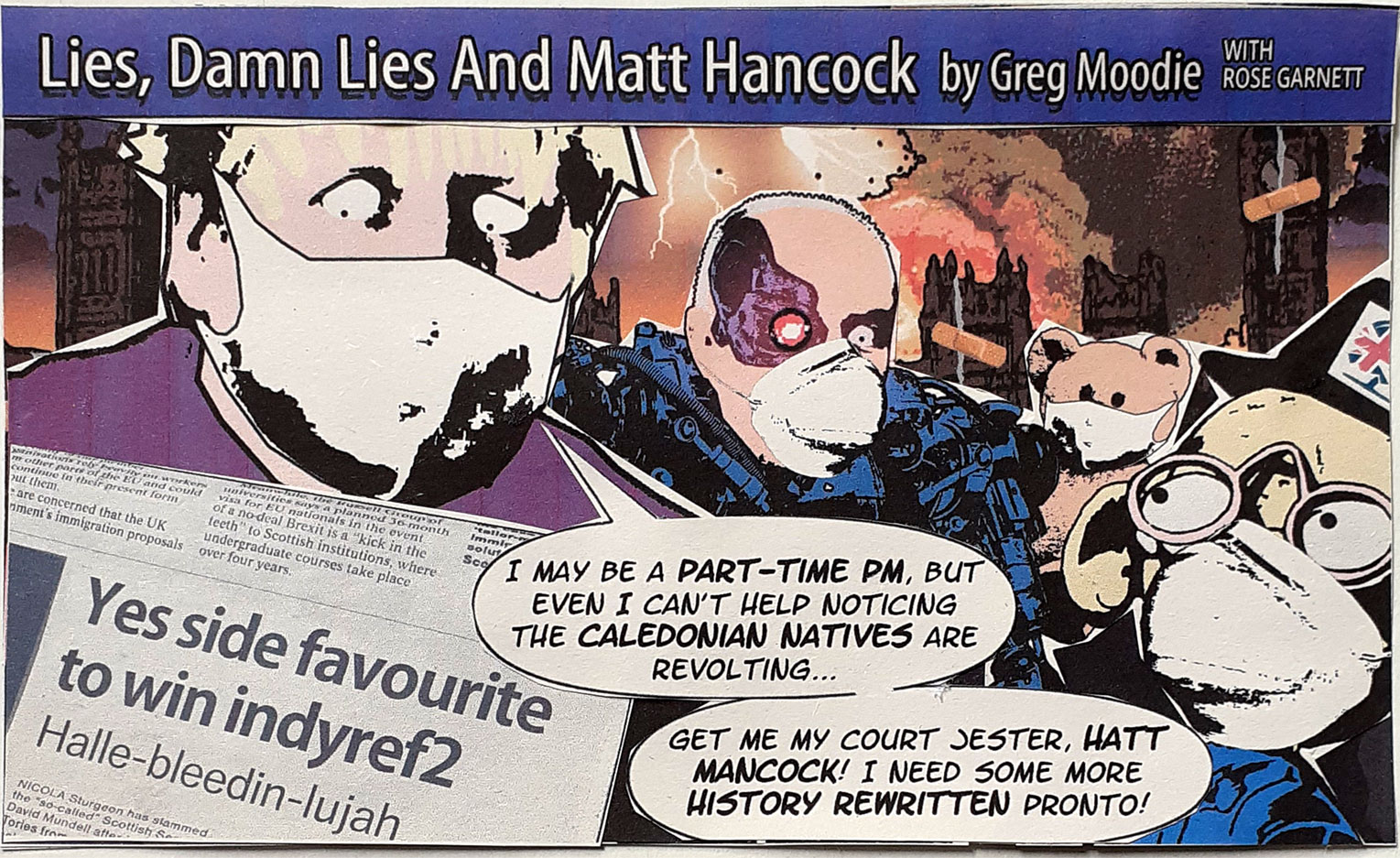 Lies, Damn Lies And Matt Hancock