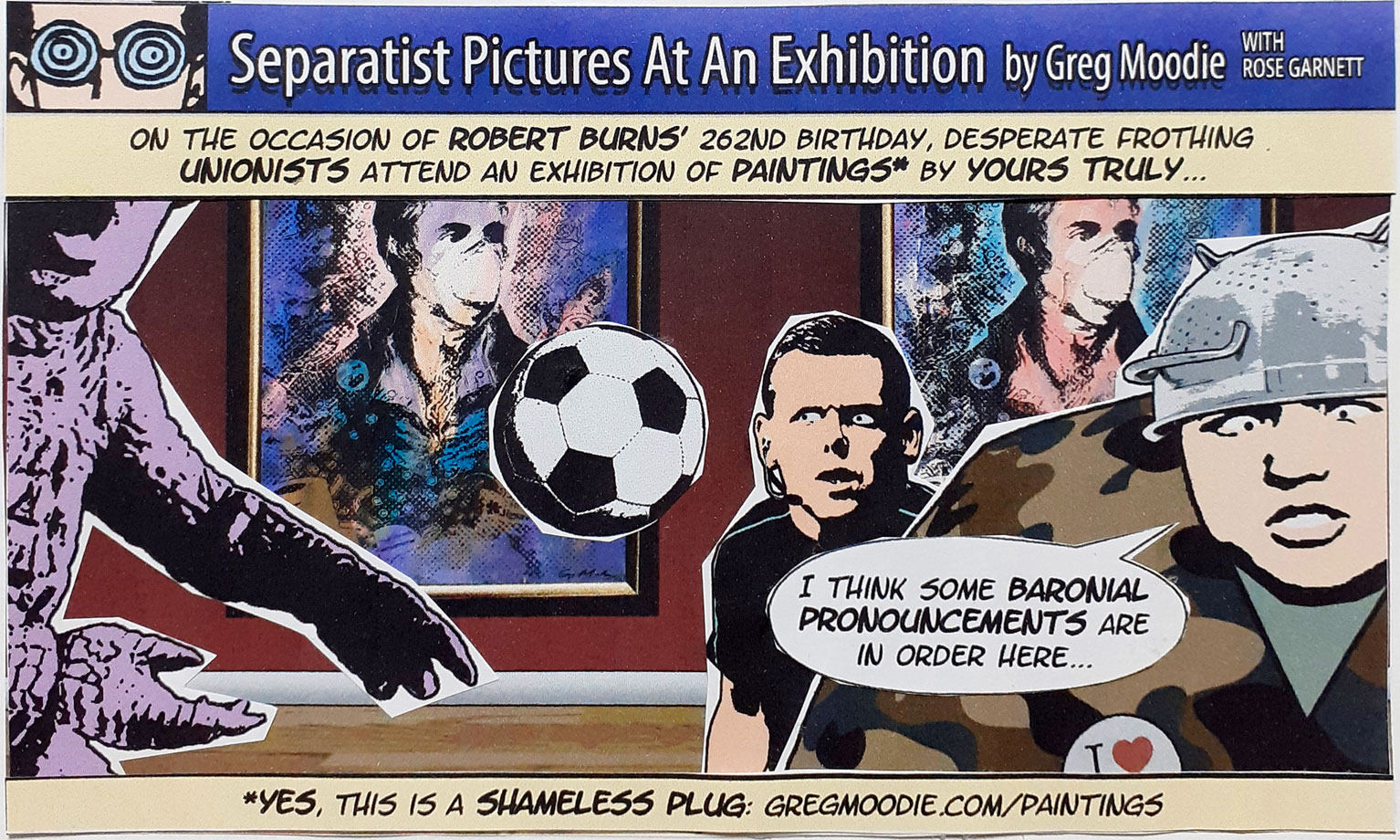 Separatist Pictures At An Exhibition