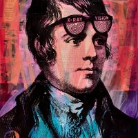 Portrait of Robert Burns #1