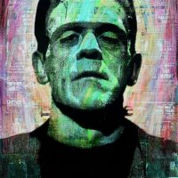 Painting of Frankenstein